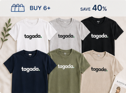 Tagada Essential Tee — Premium Everyday Shirt (Bundle & Save up to 40%)